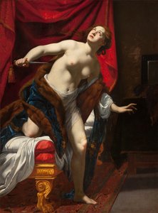 Suicidio de Lucrecia, c.1625 de Simon Vouet